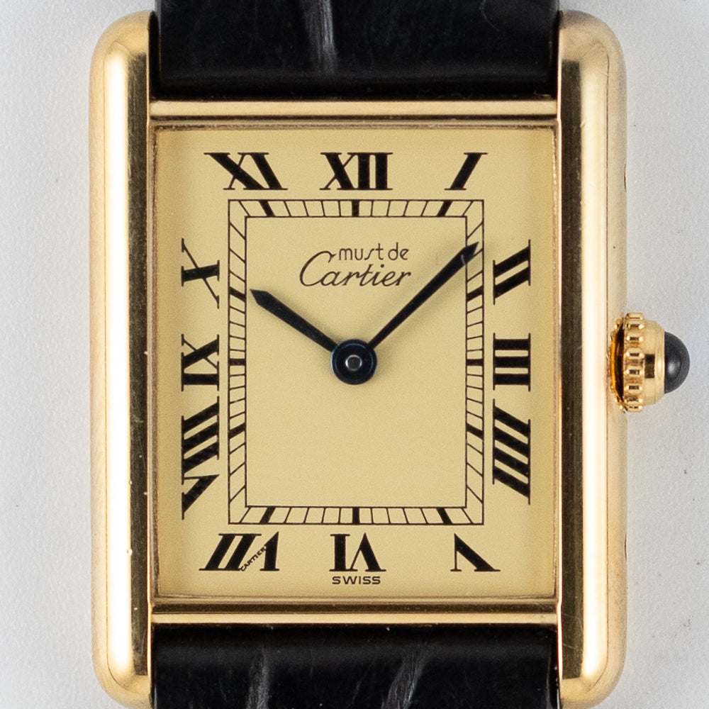CARTIER LM MUST DE TANK REF.590005