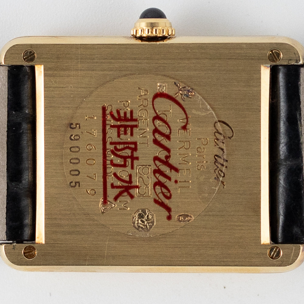 CARTIER LM MUST DE TANK REF.590005