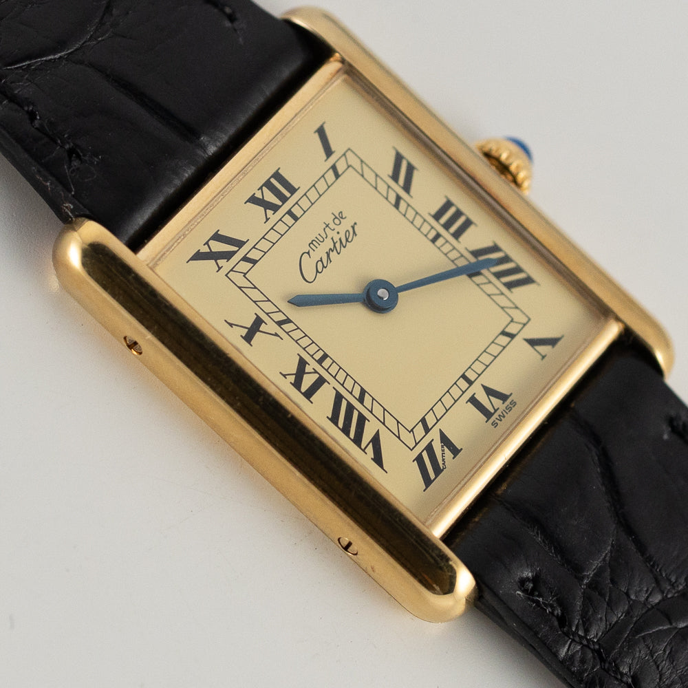 CARTIER LM MUST DE TANK REF.590005