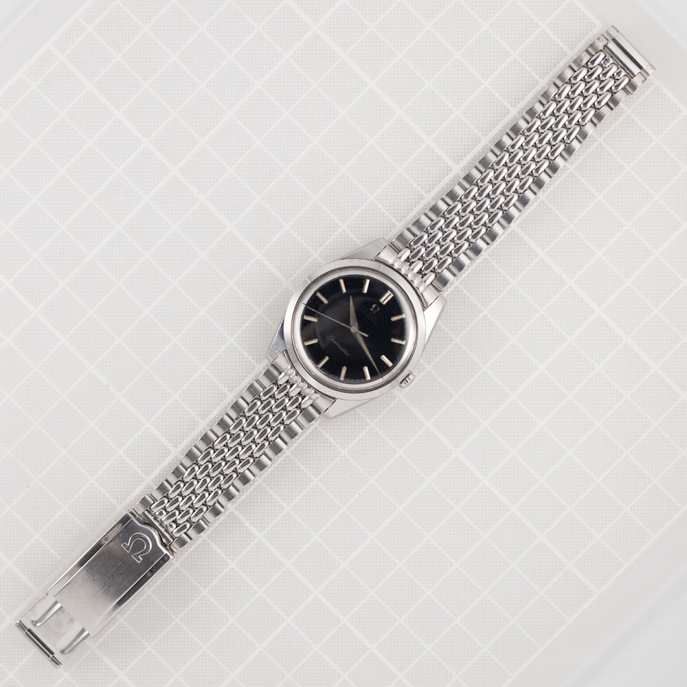 OMEGA Seamaster Ref.165.010 Black Mirror Dial No Date