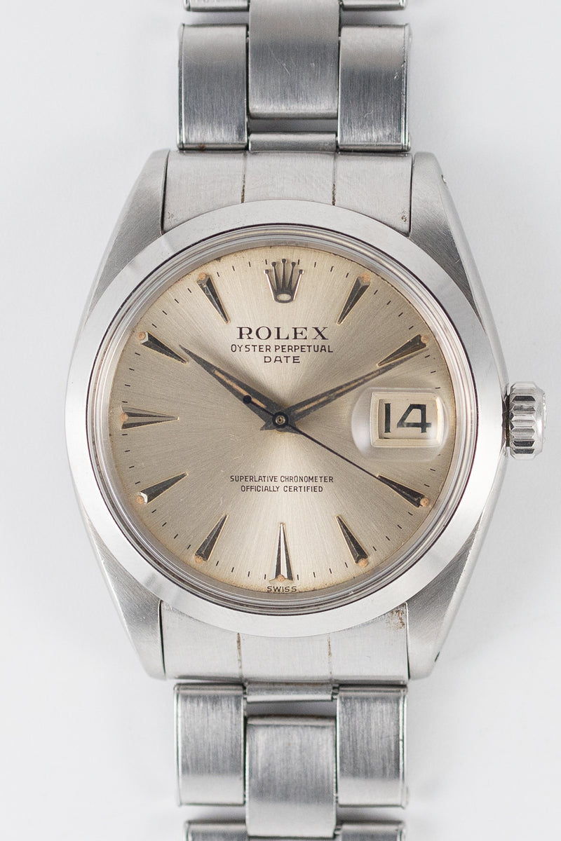 ROLEX OYSTER PERPETUAL DATE Ref.1500 Big Logo