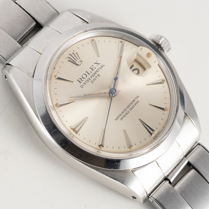 ROLEX OYSTER PERPETUAL DATE Ref.1500 Big Logo