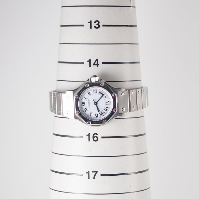 CARTIER SM SANTOS OCTAGON Ref.0906 AUTOMATIC