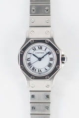 CARTIER SM SANTOS OCTAGON Ref.0906 AUTOMATIC