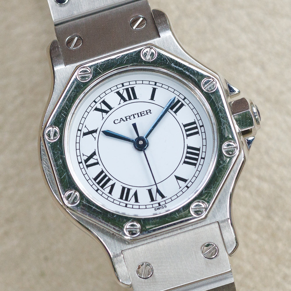 CARTIER SM SANTOS OCTAGON Ref.0906 AUTOMATIC – TIMEANAGRAM