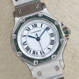 CARTIER SM SANTOS OCTAGON Ref.0906 AUTOMATIC