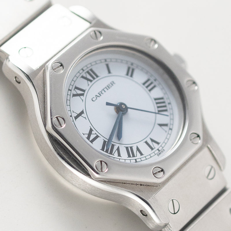 CARTIER SM SANTOS OCTAGON Ref.0906 AUTOMATIC