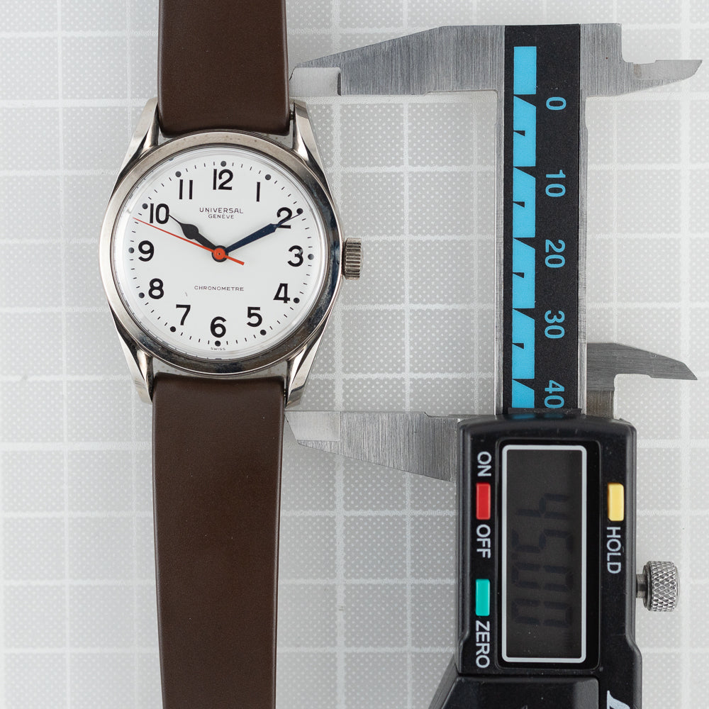 UNIVERSAL GENEVE RAILROUTER CHRONOMETRE REF.565 100 NEW OLD STOCK