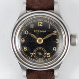 ETERNA Tre Tacche Step Bezel Black Gilt Dial