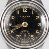 ETERNA Tre Tacche Step Bezel Black Gilt Dial