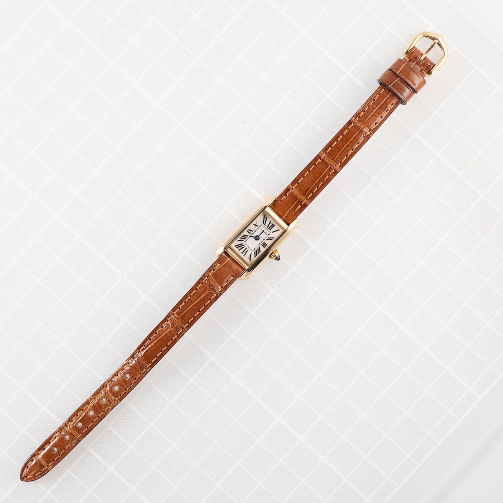CARTIER SM TANK ALLONGEE Ref.2443 – TIMEANAGRAM