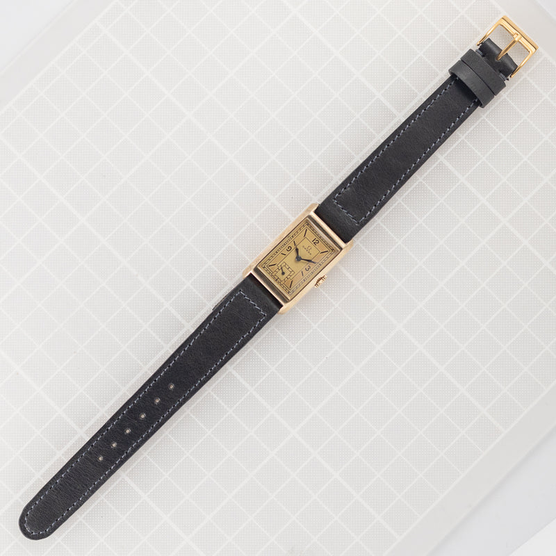 OMEGA Two Tone Dial 14K Yellow Gold