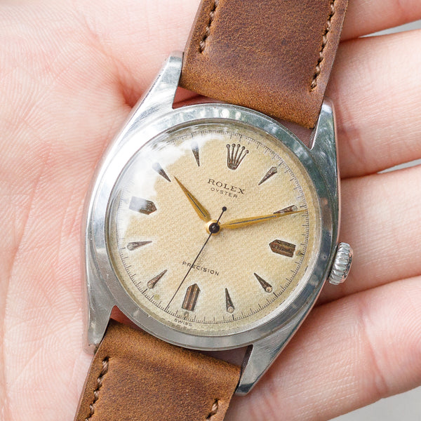 ROLEX Ref.6124 BIG BUBBLE BACK MANUAL WIND