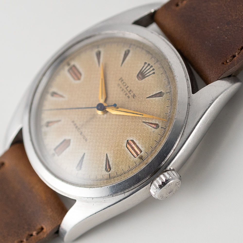 ROLEX Ref.6124 BIG BUBBLE BACK MANUAL WIND – TIMEANAGRAM