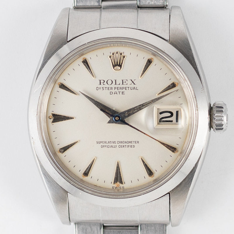 ROLEX OYSTER PERPETUAL DATE Ref.1500 Big Logo