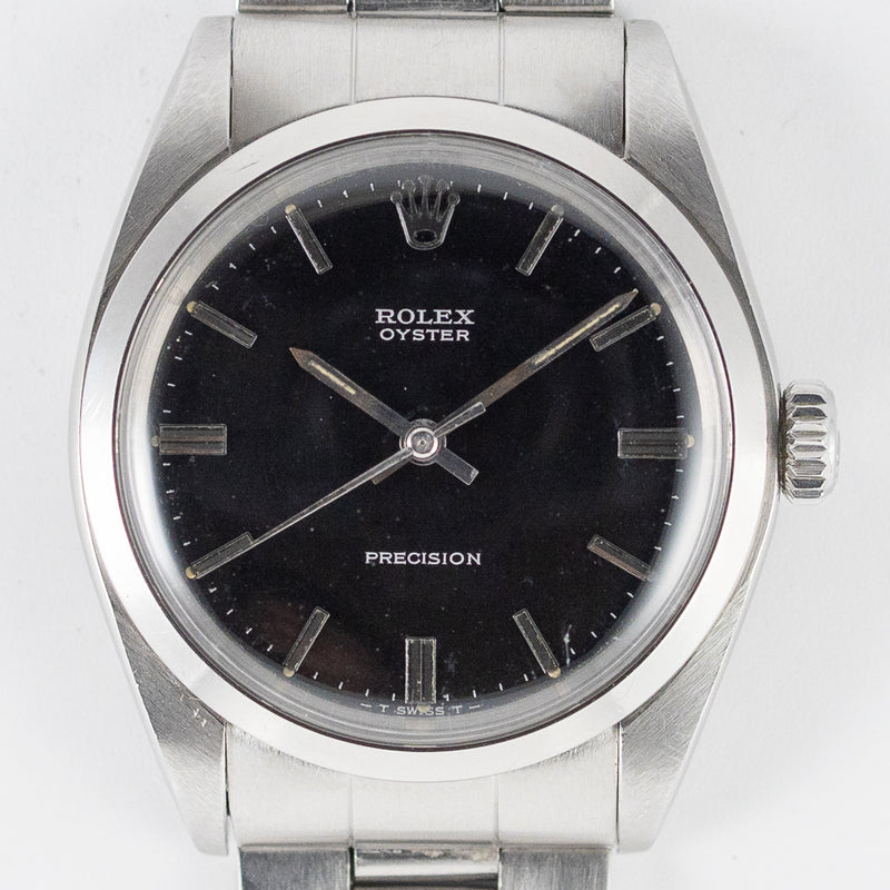 ROLEX OYSTER Ref.6426 Black Mirror Dial