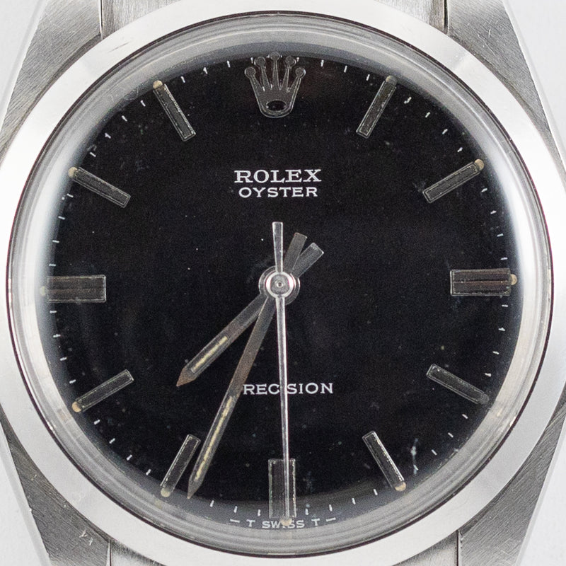 ROLEX OYSTER Ref.6426 Black Mirror Dial