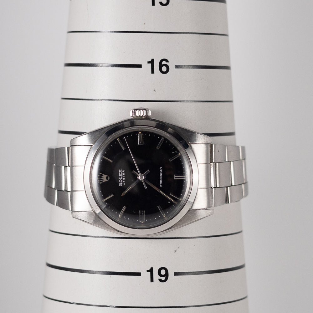ROLEX OYSTER Ref.6426 Black Mirror Dial