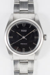 ROLEX OYSTER Ref.6426 Black Mirror Dial