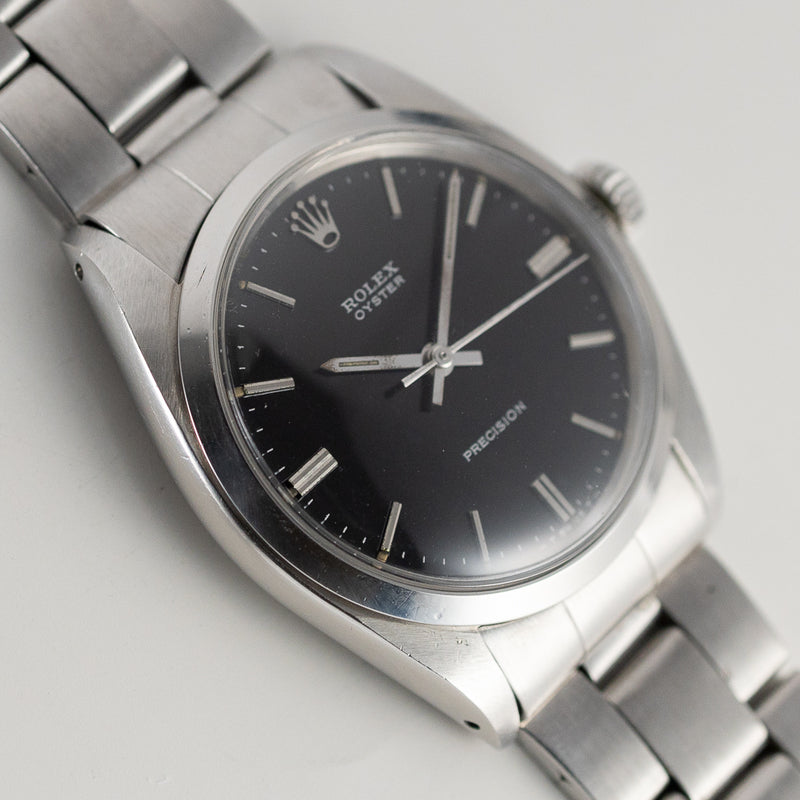 ROLEX OYSTER Ref.6426 Black Mirror Dial