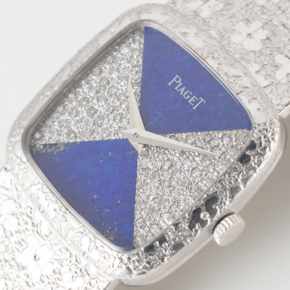 PIAGET REF.9902 A31 LAPIS LAZULI / PAVE DIAMOND DIAL