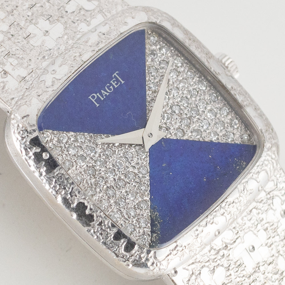 PIAGET REF.9902 A31 LAPIS LAZULI / PAVE DIAMOND DIAL