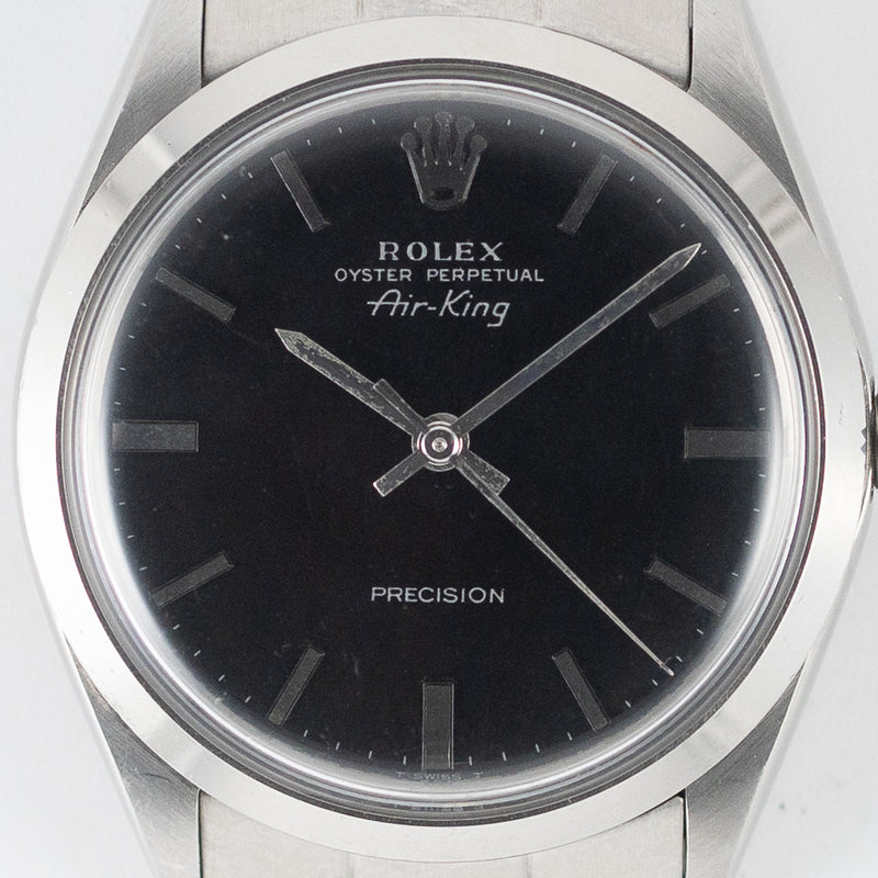 ROLEX Air-King Ref.5500 Black Mirror Dial