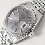 ROLEX DATEJUST Ref.1603 Purple Gray Dial