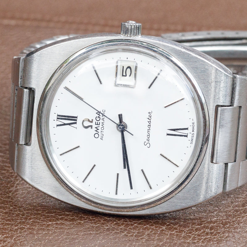 OMEGA Seamaster Ref.166.0206 / 266.0842 White Roman Dial