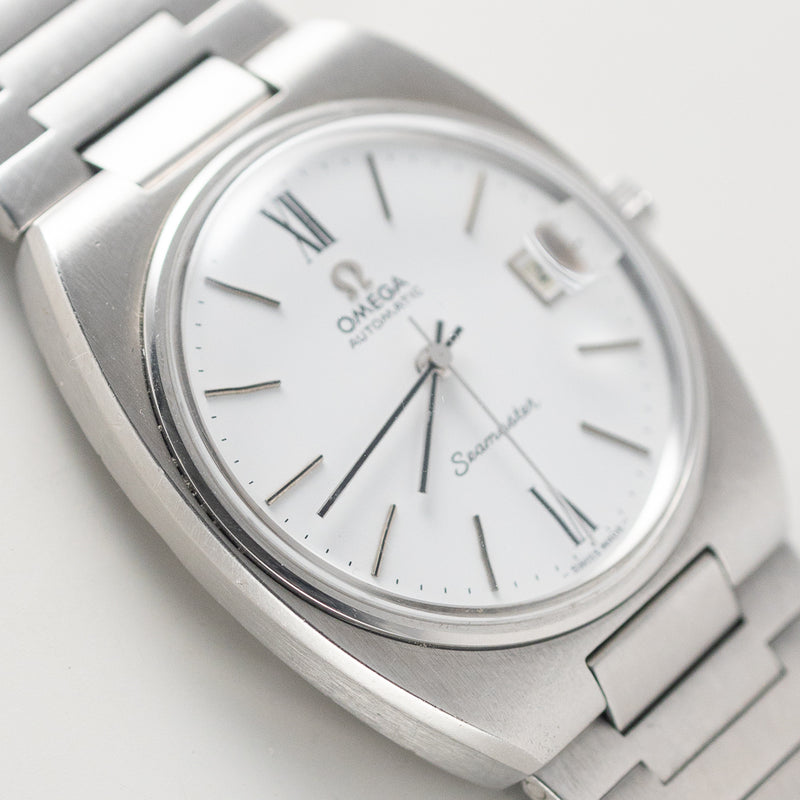 OMEGA Seamaster Ref.166.0206 / 266.0842 White Roman Dial