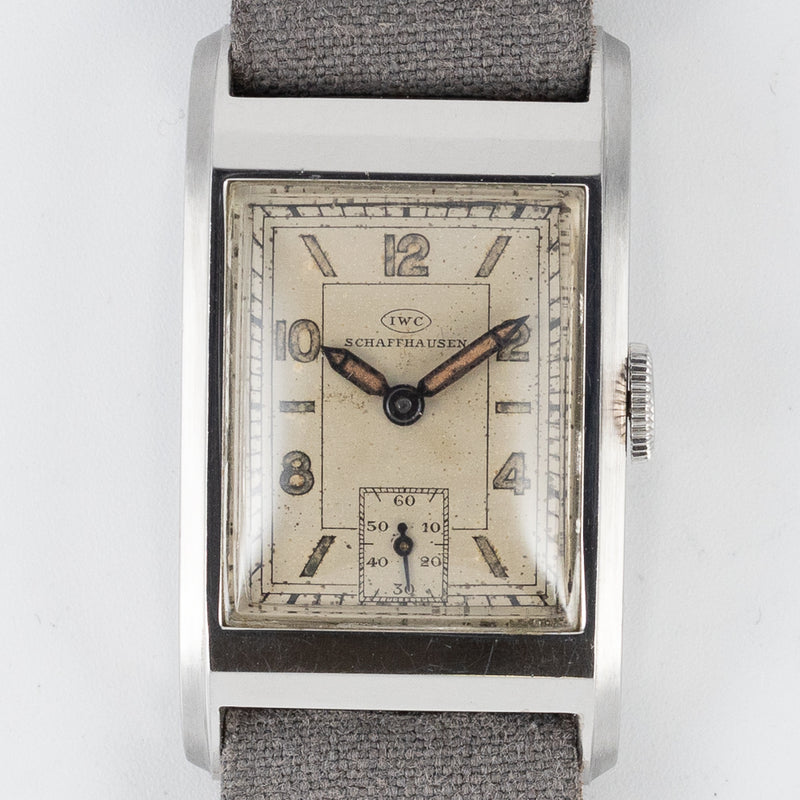 IWC Rectangle Cal.87 Cats Eye Logo