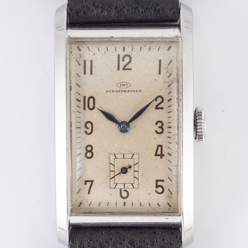 IWC Rectangle Cal.87 Cats Eye Logo