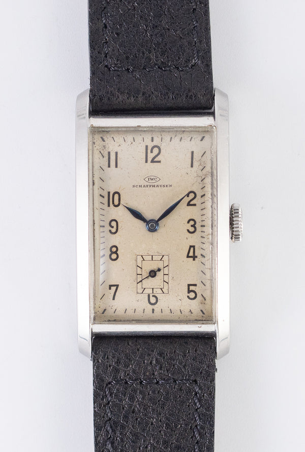 IWC Rectangle Cal.87 Cats Eye Logo