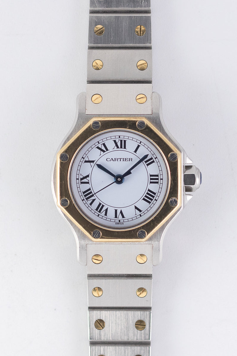 CARTIER SM SANTOS OCTAGON Ref.0907 Automatic