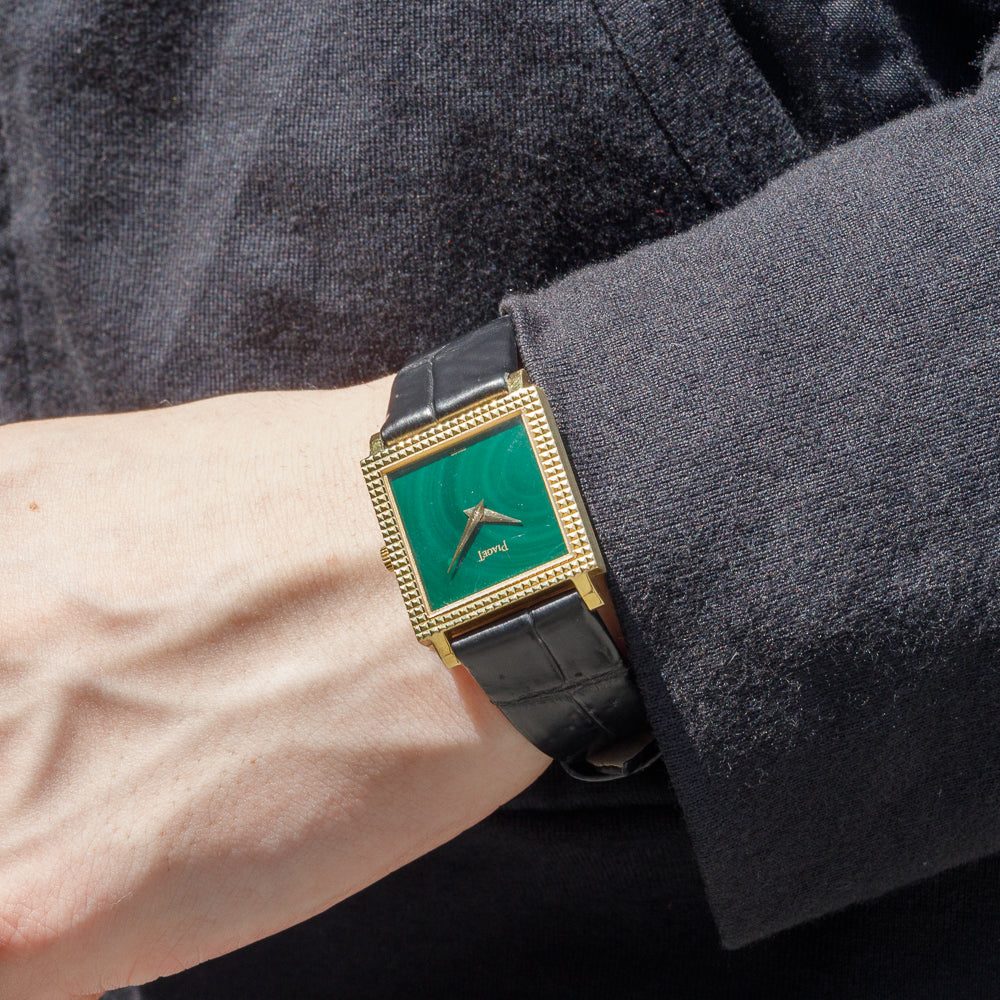PIAGET皿飾り PIAGET REF.9357 MALACHITE DIAL – TIMEANAGRAM