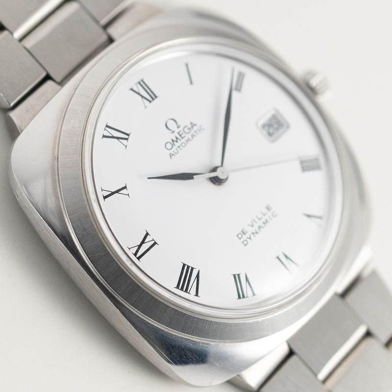 OMEGA Geneve Ref.166.081 / 166.145 White Roman Dial