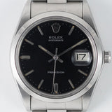 ROLEX OYSTERDATE Ref.6694 Black Mirror Dial