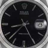 ROLEX OYSTERDATE Ref.6694 Black Mirror Dial