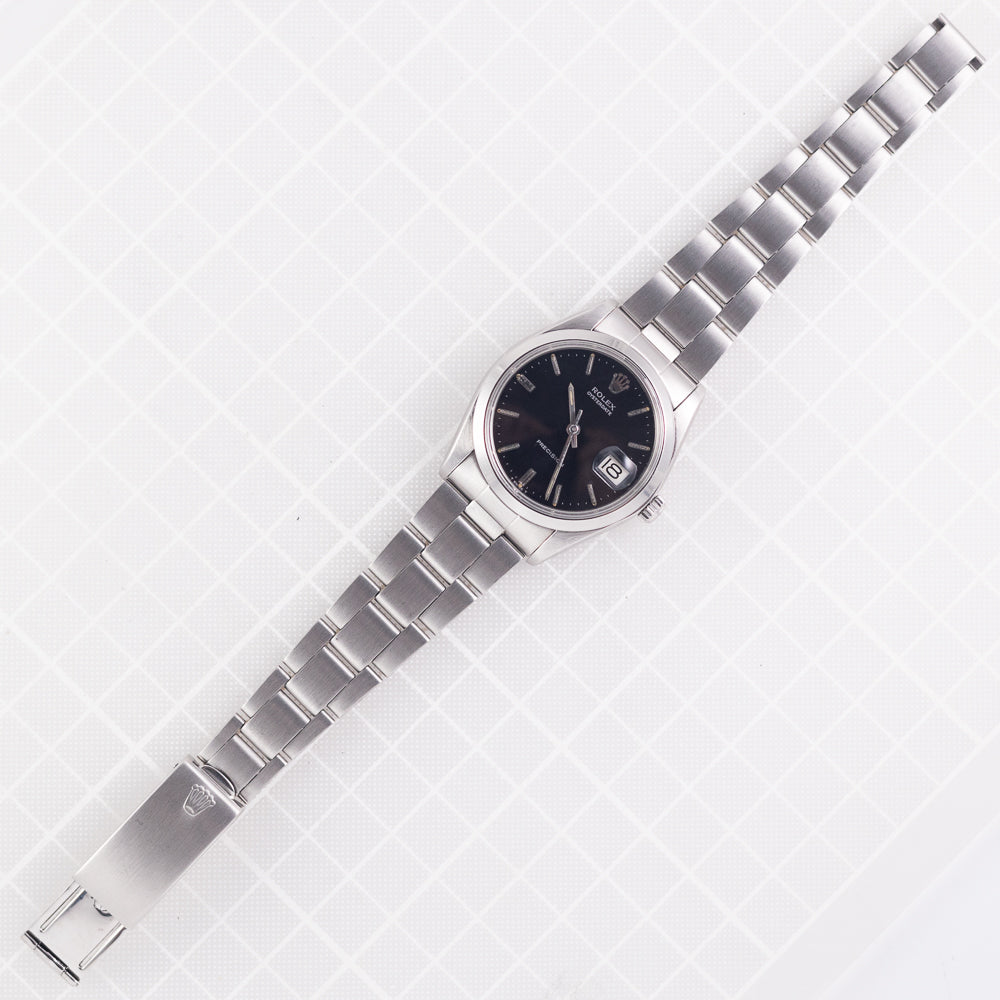 ROLEX OYSTERDATE Ref.6694 Black Mirror Dial