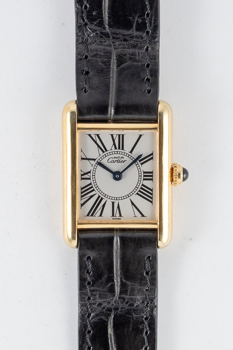 CARTIER SM MUST DE TANK REF.5057001 OPARAN DIAL