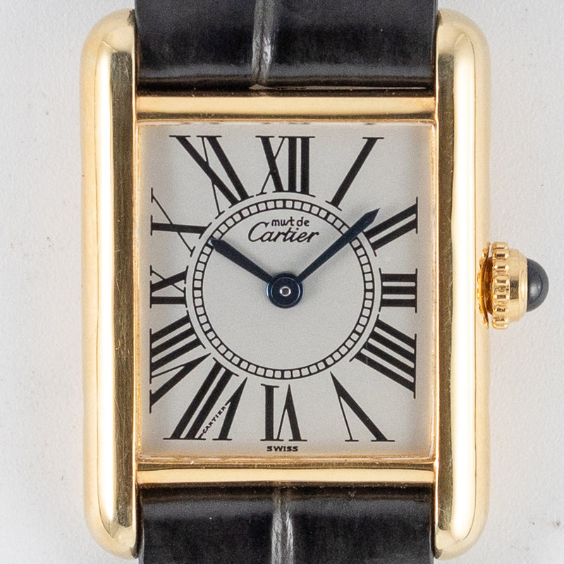 CARTIER SM MUST DE TANK REF.5057001 OPARAN DIAL