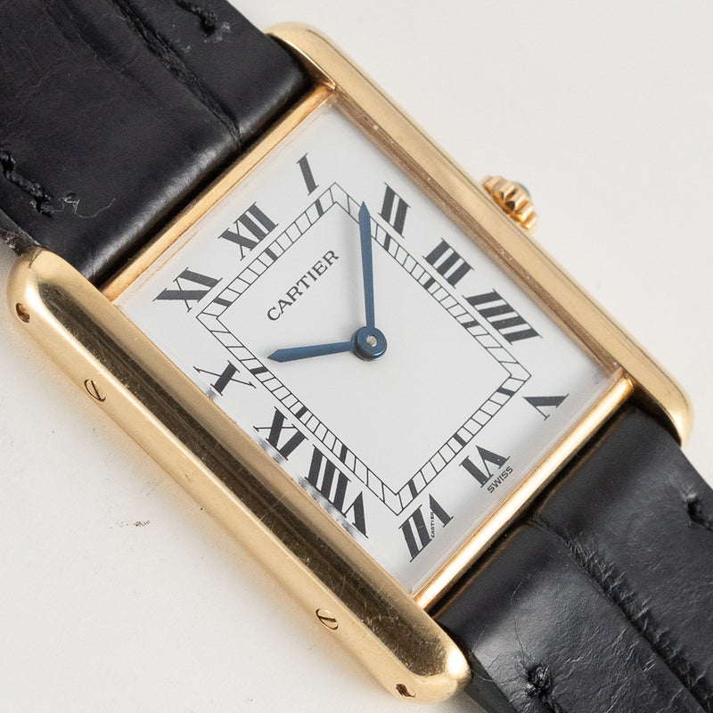 CARTIER LM TANK Louis Cartier 18KYG Ref.88105