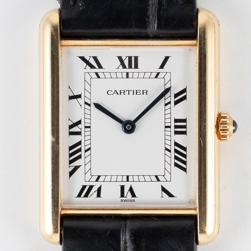 CARTIER LM TANK Louis Cartier 18KYG Ref.88105