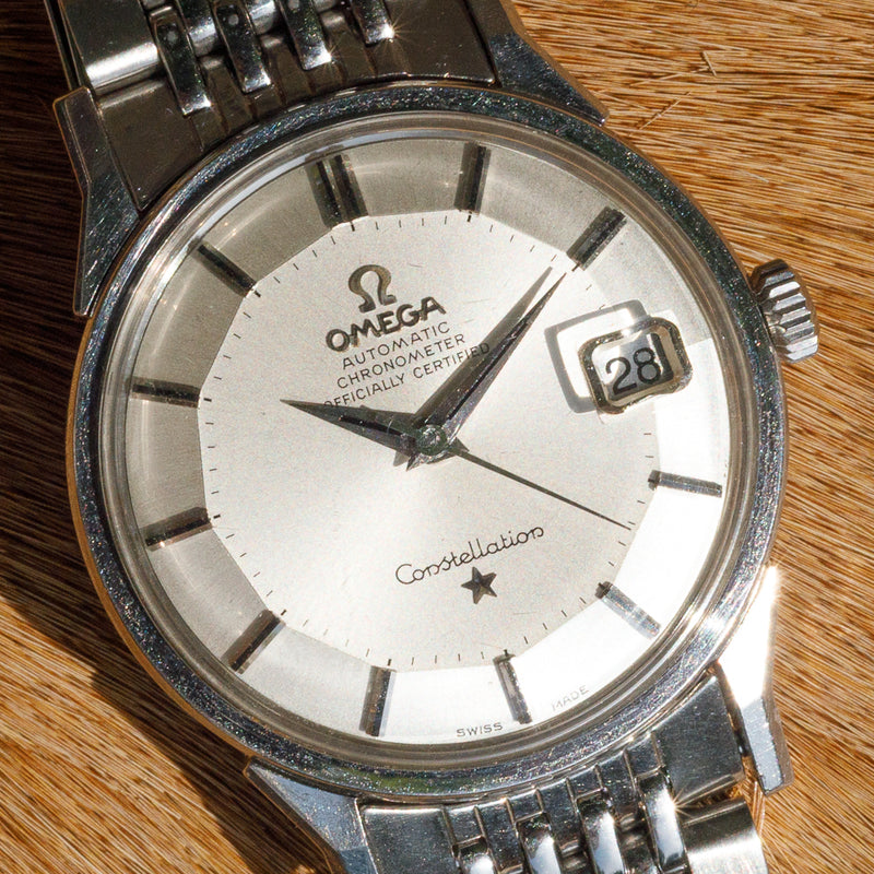 OMEGA CONSTELLATION REF.168.005 DOG LEG PIE PAN