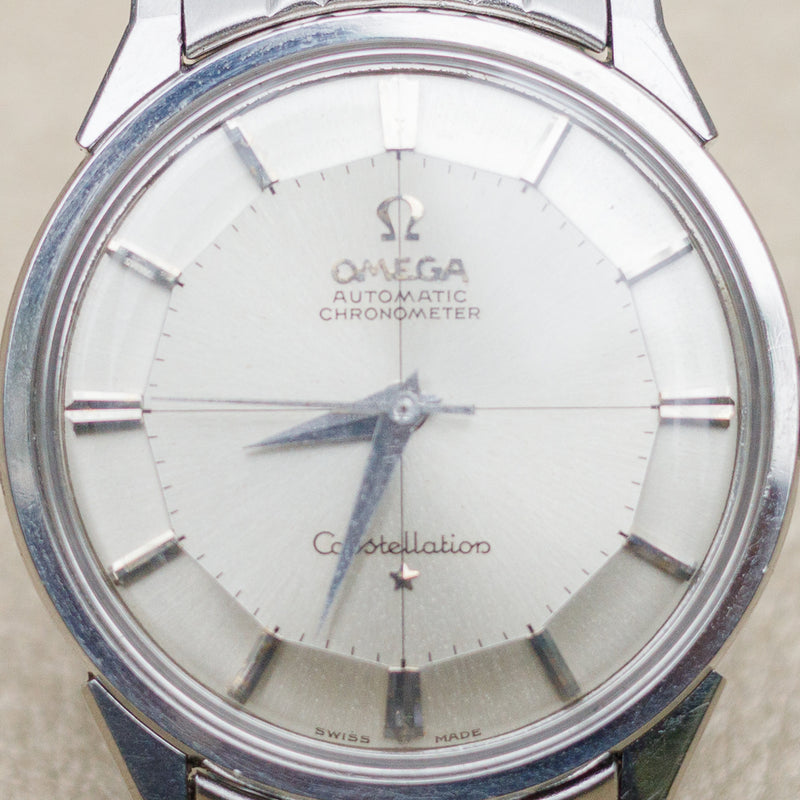 OMEGA CONSTELLATION REF.14900-62SC DOG LEG PIE PAN DIAL NO DATE