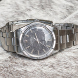ROLEX OYSTER PERPETUAL Ref.1007 Gray Mosaic Dial