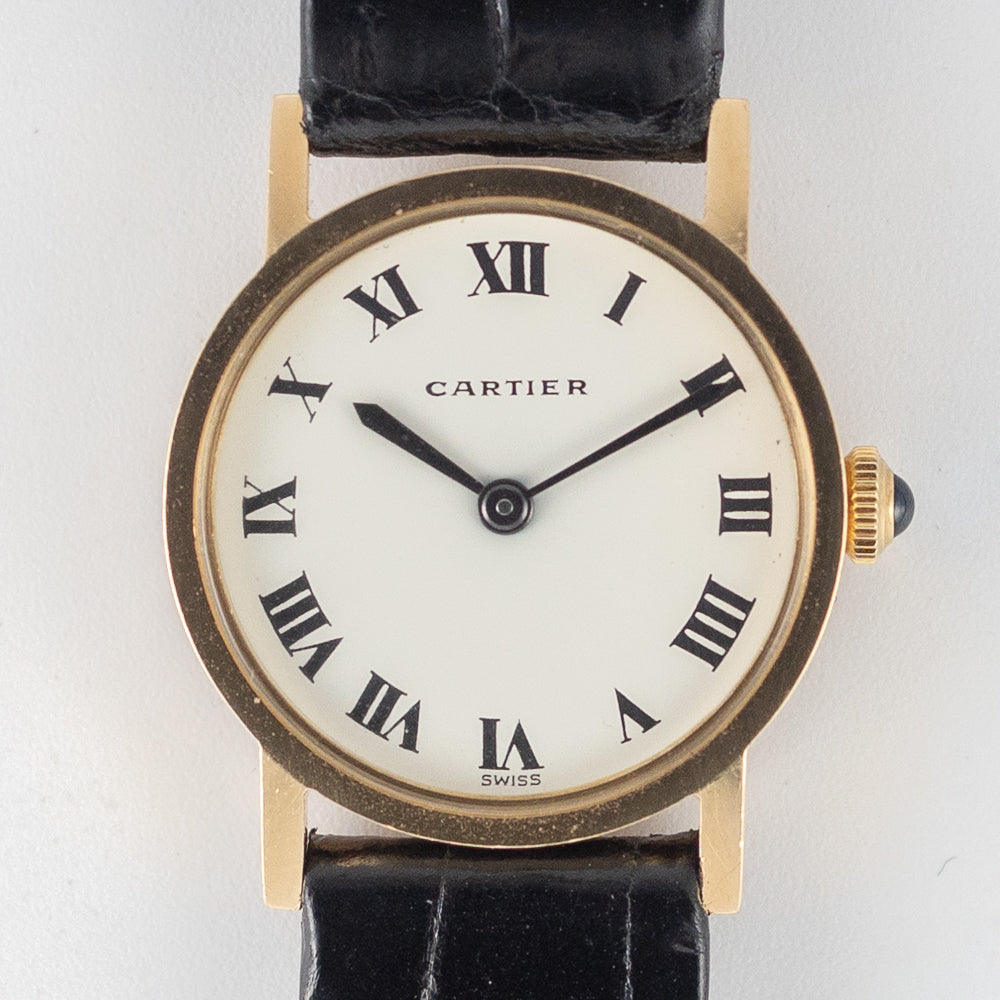 CARTIER  Ronde Ref.878089 18K Yellow Gold 1980's