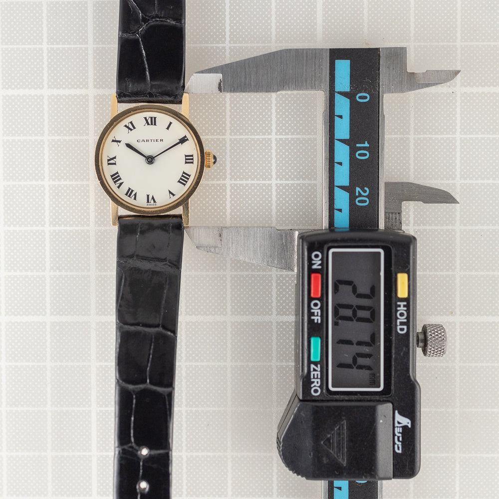 CARTIER  Ronde Ref.878089 18K Yellow Gold 1980's