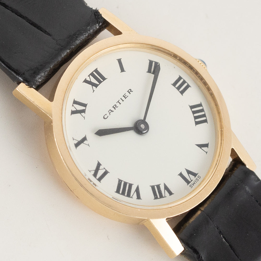 CARTIER  Ronde Ref.878089 18K Yellow Gold 1980's