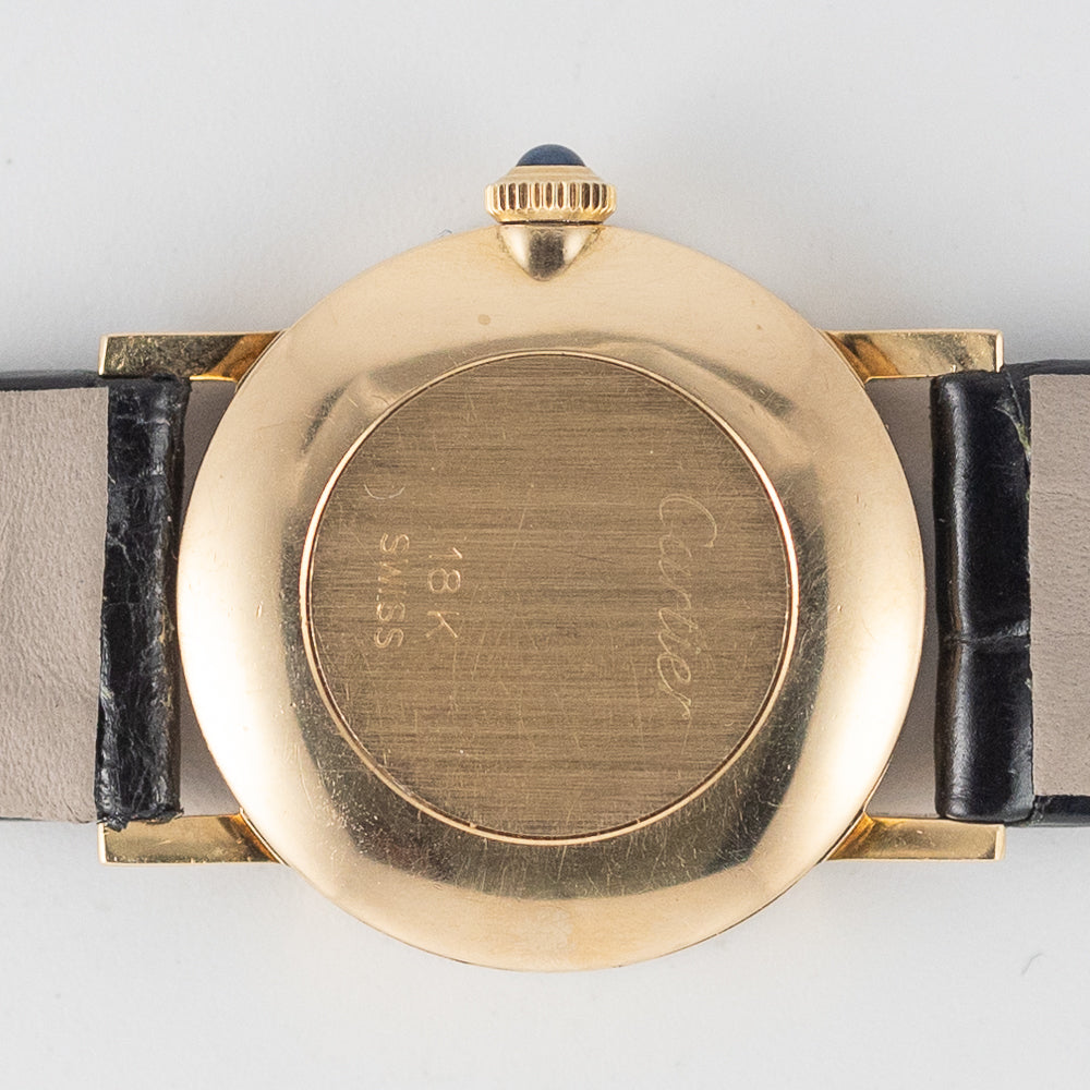CARTIER  Ronde Ref.878089 18K Yellow Gold 1980's